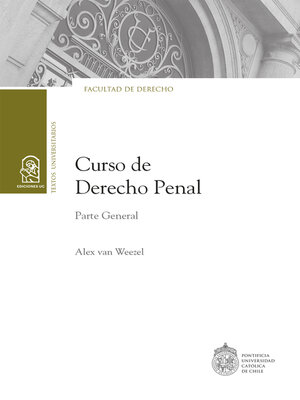 cover image of Curso de Derecho Penal